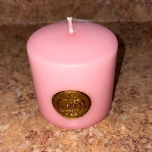 Pink Scented Candle by